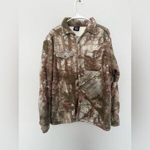 Original Deluxe Woodland Camo Shirt Jacket